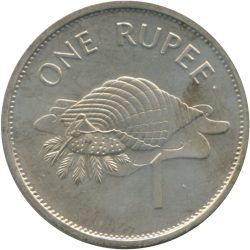 Seychelle-szigetek-2007-1 Rupia-Réz-nikkel-UNC-Pénzérme