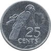   Seychelle-szigetek-2007-25 Cent-Nikkelezett acél-UNC-Pénzérme