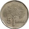 Seychelle-szigetek-2007-5 Rupia-Réz-nikkel-UNC-Pénzérme