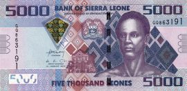 Sierra Leone 2020. 5000 Leones-UNC