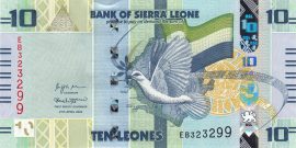 Sierra Leone 2022. 10 Leones-UNC