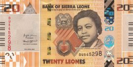 Sierra Leone 2022. 20 Leones-UNC