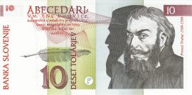 Szlovénia 1992. 10 Tolár-VF