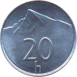 Szlovákia-1996-20 Halierov-Alumínium-UNC-Pénzérme