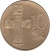   Szlovákia-2003-10 Koruna-Alumínium-nikkel bronz-UNC-Pénzérme