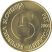 Szlovénia-2000-5 Tolar-Nikkel-Sárgaréz-UNC-Pénzérme