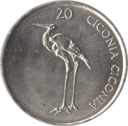 Szlovénia-2006-20 Tolar-Réz-nikkel-UNC-Pénzérme