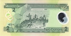 Salamon-szigetek 2001. 2 Dollars-UNC