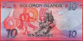 Salamon-szigetek 2017. 10 Dollars-UNC