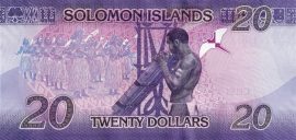 Salamon-szigetek 2017. 20 Dollars-UNC