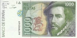 Spanyolország 1992. 1000 Pesetas-VF