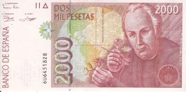 Spanyolország 1992. 2000 Pesetas-VF