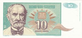 Szerbia 1994. 10 Dinara-UNC