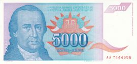 Szerbia 1994. 5000 Dinara-UNC