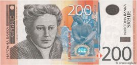 Szerbia 2011-2013. 200 Dinara-UNC