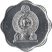 Sri Lanka-1991-10 Cent-Alumínium-UNC-Pénzérme