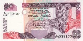 Sri Lanka 1995-2006. 20 Rupia-UNC