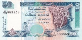 Sri Lanka 1995-2006. 50 Rupia-UNC