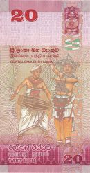 Sri Lanka 2010-2022. 20 Rupia-UNC