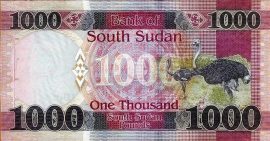 Dél-Szudán 2024. 1000 Pound-UNC