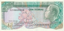 Sao Tomé és Principe 1989. 100 Dobras-VF