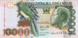 Sao Tomé és Principe 1996-2013. 10000 Francs-UNC