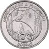   Sao Tomé és Principe-1997-100 Dobra-Krómozott acél-UNC-Pénzérme