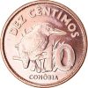   Sao Tomé és Principe-2017-10 Centimos-Rézbevonatú acél-UNC-Pénzérme