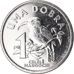 Sao Tomé és Principe-2017-1 Dobra-Nikkelezett acél-UNC-Pénzérme