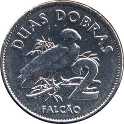 Sao Tomé és Principe-2017-2 Dobra-Nikkelezett acél-UNC-Pénzérme