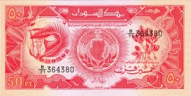Szudán 1987. 50 Piaster-UNC