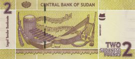 Szudán 2017. 2 Pounds-UNC (PNG minősített!)