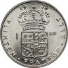 Svédország-1968-1973-1 Krone-Réz-Nikkel-VF-Pénzérme