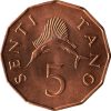 Tanzánia-1982-5 Senti-Bronz-UNC-Pénzérme