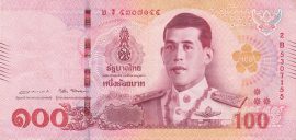 Thaiföld 2018-2024. 100 Baht-VF