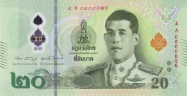 Thaiföld 2022-2024. 20 Baht-VF
