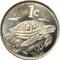Tokelau-2017-1 Cent-Bronzbevonatú acél-UNC-Pénzérme