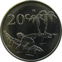 Tokelau-2017-20 Cent-Réz-nikkel-UNC-Pénzérme