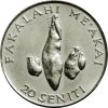 Tonga-2002-20 Seniti-Nikkelezett acél-UNC-Pénzérme
