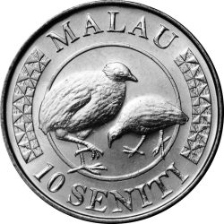 Tonga-2015-10 Seniti-Nikkelezett acél-UNC-Pénzérme