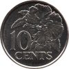   Trinidad és Tobago-2020-10 Cent-Réz-nikkel bevonatú acél-UNC-Pénzérme