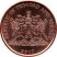 Trinidad és Tobago-2020-5 Cent-Rézbevonatú acél-UNC-Pénzérme