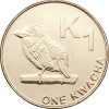 Uganda-2012-1 Kwacha-Nikkelezett acél-UNC-Pénzérme
