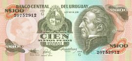 Uruguay 1987. 100 Pesos-UNC