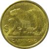   Uruguay-2024-2 Peso-Sárgaréz bevonatú acél-UNC-Pénzérme
