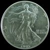 United States of America-1945-Half Dollar-Silver-Coin