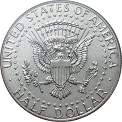 Egyesült Államok-1981-1/2 Dollár-Réz-Nikkel-aUNC-Pénzérme