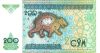 Üzbegisztán 1997. 200 Som-UNC