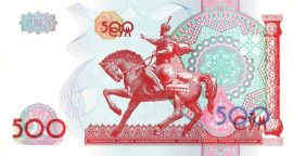 Üzbegisztán 1999. 500 Som-UNC