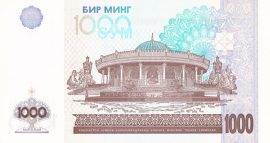 Üzbegisztán 2001. 1000 Som-UNC